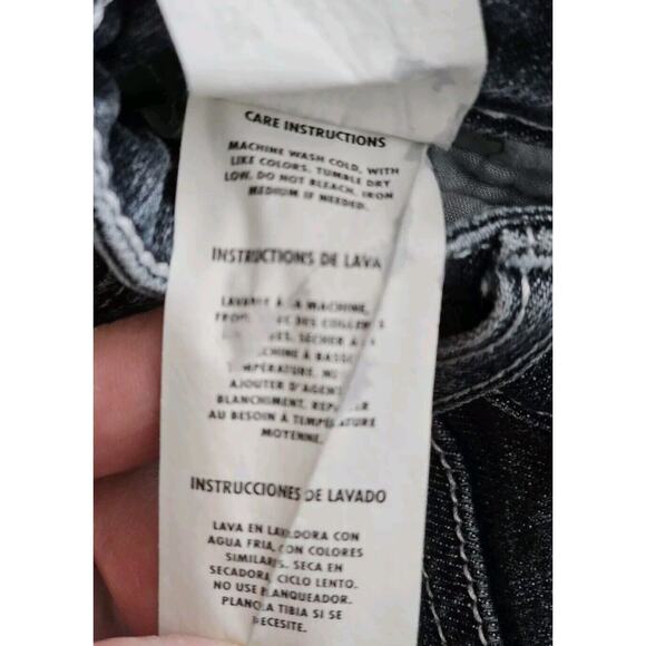 Buffalo Women's Felow Skinny Leg Jeans Low Rise Blue Denim 29 David Bitton - Picture 8 of 15